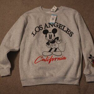 Mickey Mouse Women's Los Angeles California Sweatshirt Size L